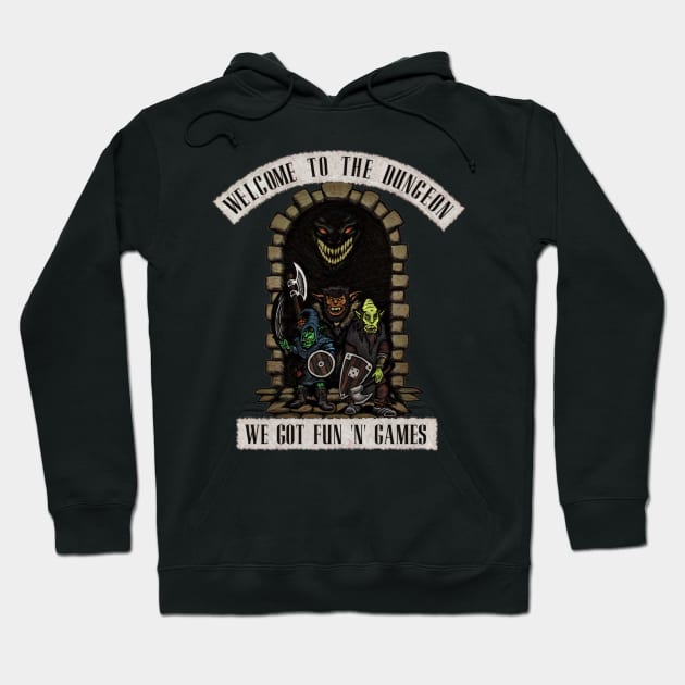 Welcome to the Dungeon 2018 Hoodie by azhmodai